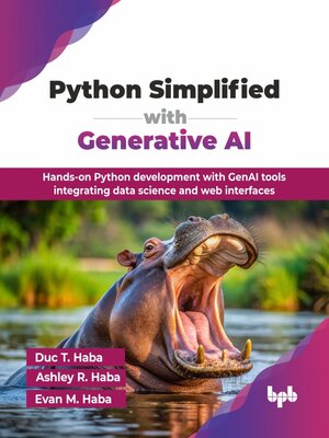 cover image of Python Simplified with Generative AI